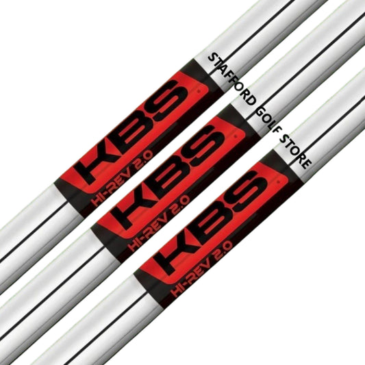 Golf Wedge Shafts Extra Stiff Flex .355 Tip Set of 3 - KBS Hi-Rev 2.0