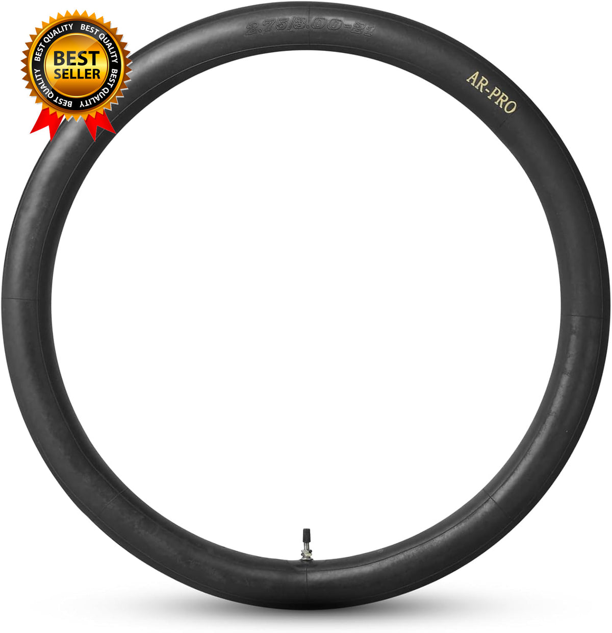 Heavy Duty 21-Inch Dirt Bike Inner Tube 90/90-21, 80/100-21 with TR4 Valve