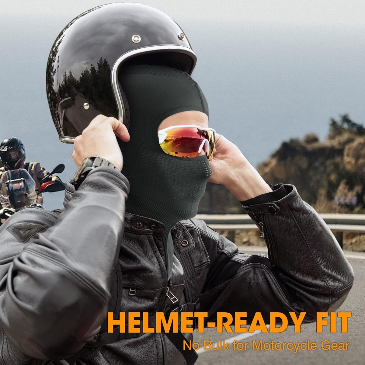 Breathable Balaclava Face Mask UV Protection Hood for Cycling Ski Motorcycling