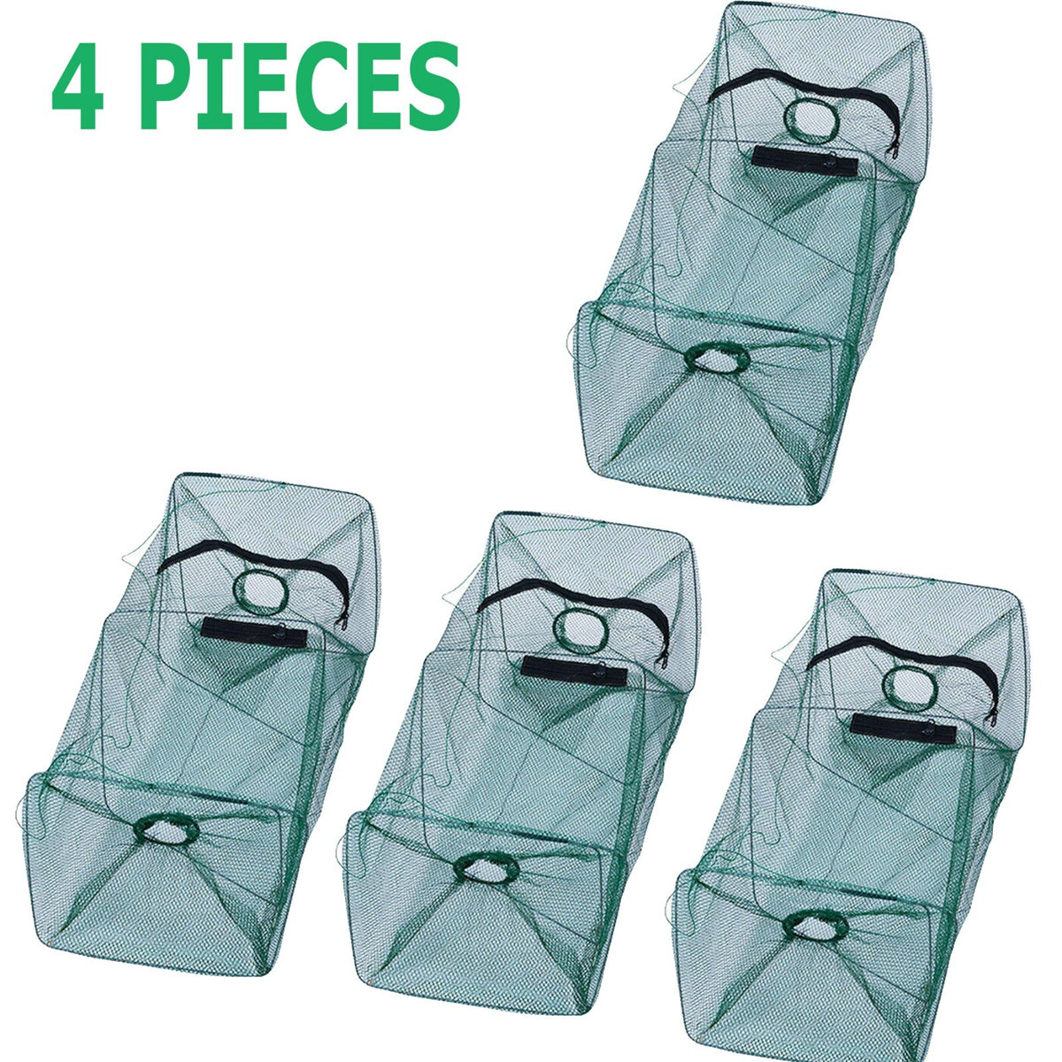 Foldable Fishing Bait Trap Net for Crab Shrimp Minnow Crawdad