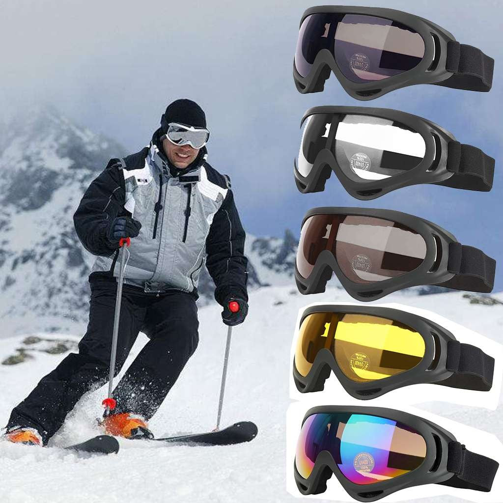 Winter Snow Sport Goggles UV Protection Anti-Fog Snowboard Ski Eyewear