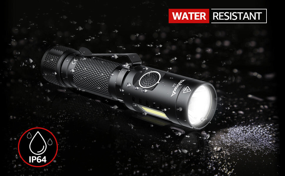 Magnetic LED Tactical Flashlight 700 Lumens Waterproof Camping Work Light