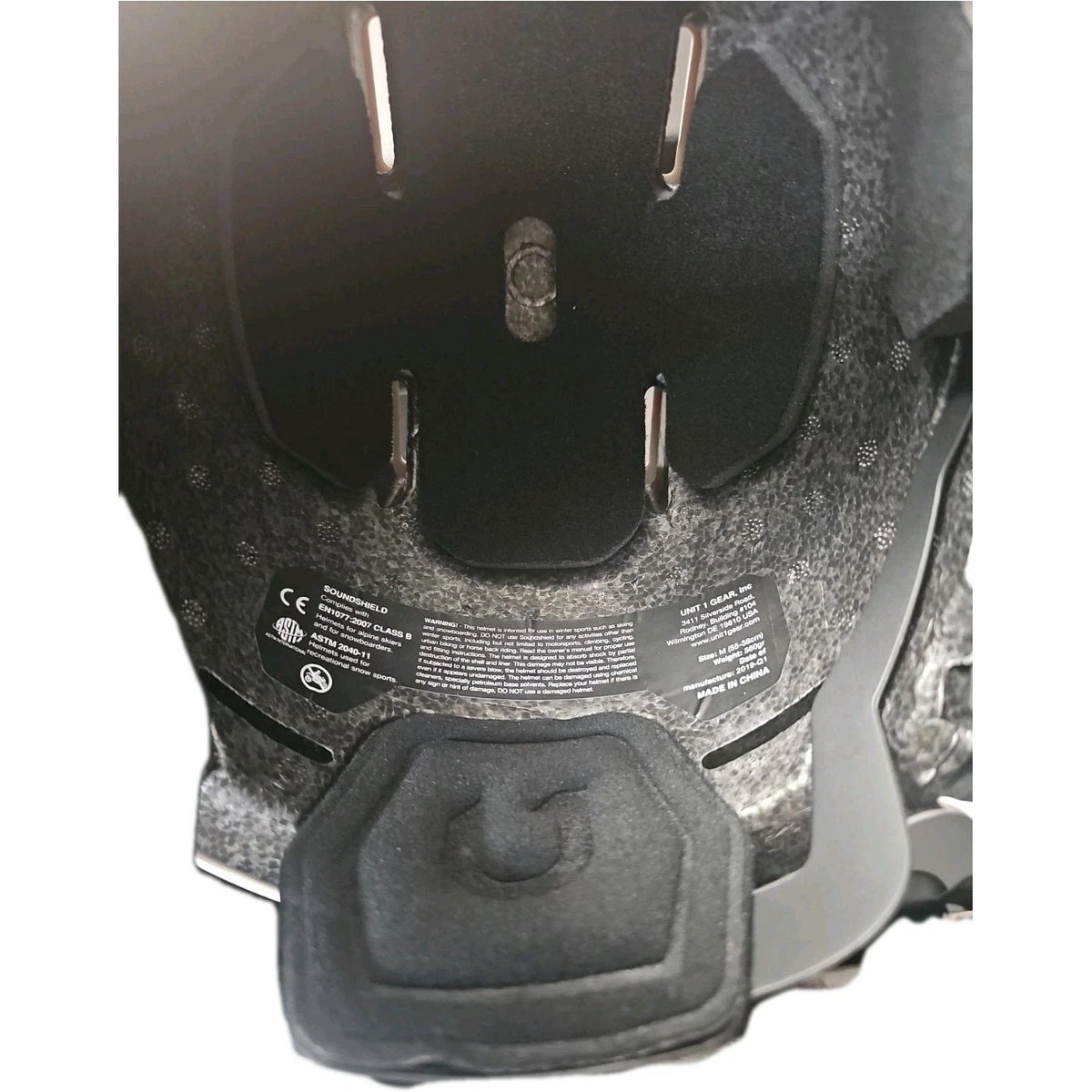 Snowboard Ski Helmet with Bluetooth Headphones - Size S 55-58