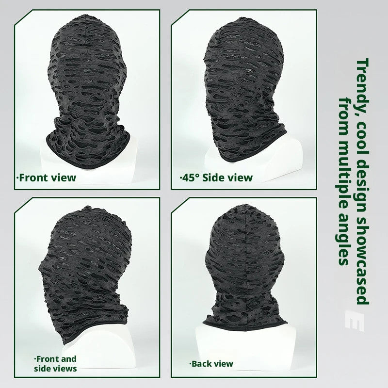 Full Face Breathable UV Protection Mask for Sun & Halloween