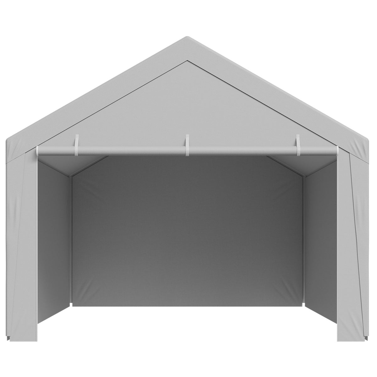 13x20ft Carport Replacement Canopy Cover with Sidewalls - Waterproof & Wind-Resistant