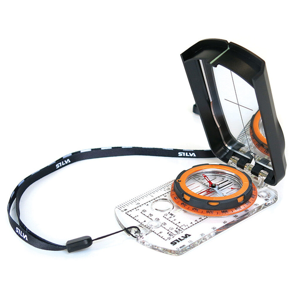Precision Navigational Compass with Mirror Sight and Slope Card for Hiking and Camping