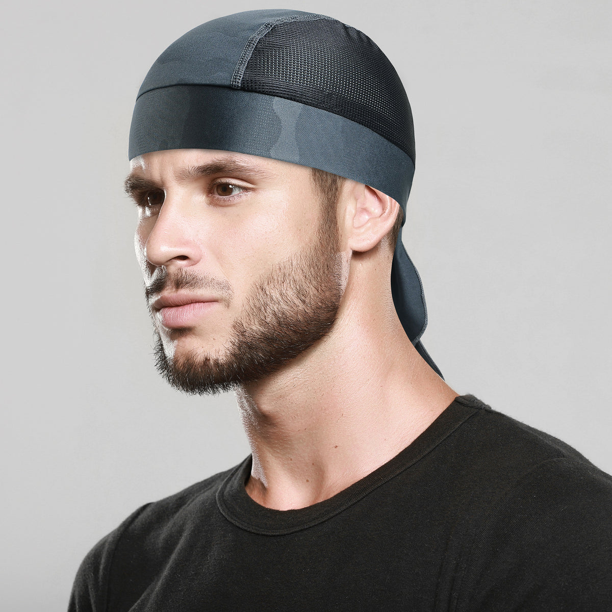 Breathable Skull Cap Do Rags for Men 3-Pack - Moisture-Wicking Headwear