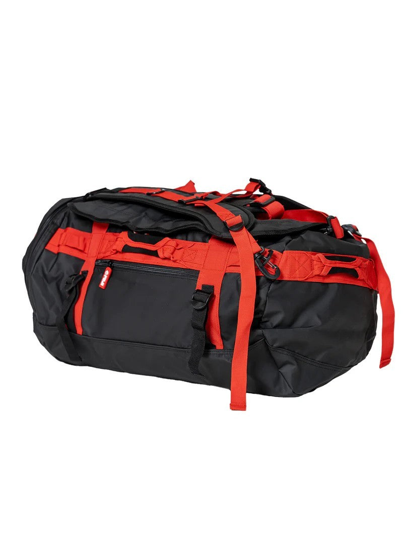 Convertible MMA Backpack Duffle Bag for Martial Arts Gear - Black/Red