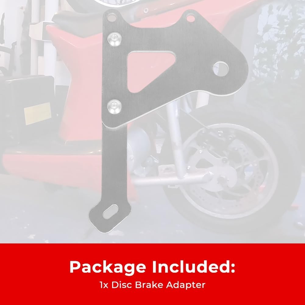 Rear Disc Brake Caliper Adapter for Razor MX350 Dirt Bike - 140mm & Larger