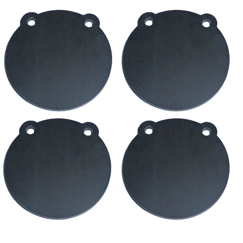 AR500 Steel Shooting Targets Set of 4 - 6 Inch Gong for Range Practice