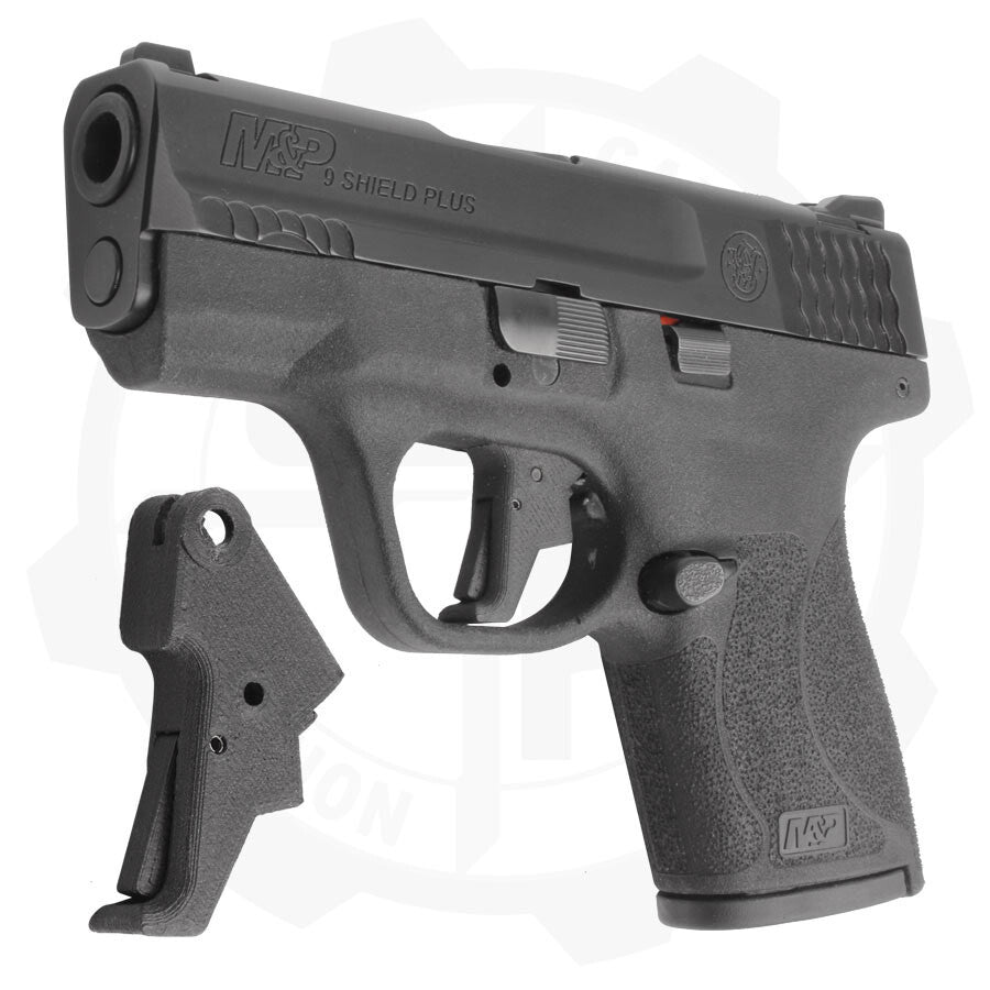Short Stroke Trigger for M&P 9 Shield Gen 2 & Plus - Black or Red Safety Blade
