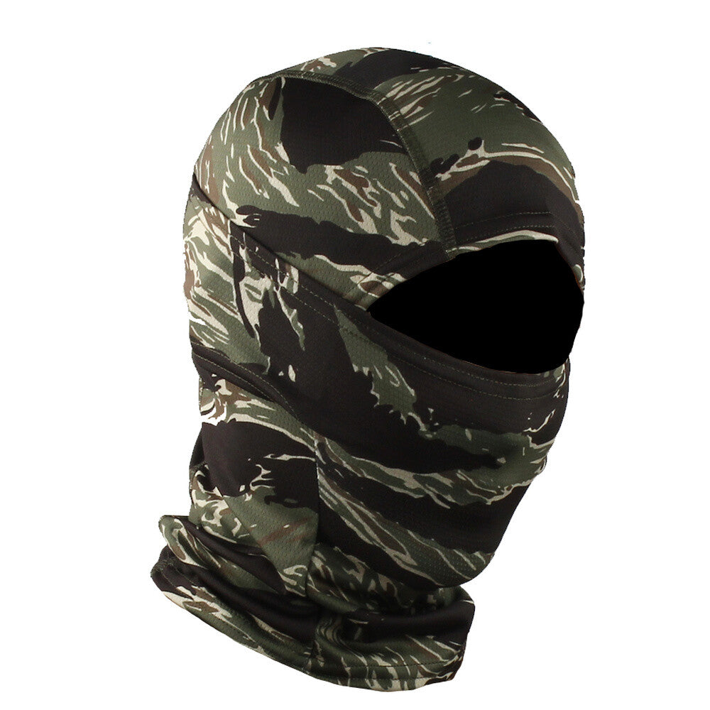 Full Face Tactical Balaclava Mask UV Sun Protection for Outdoor Sports