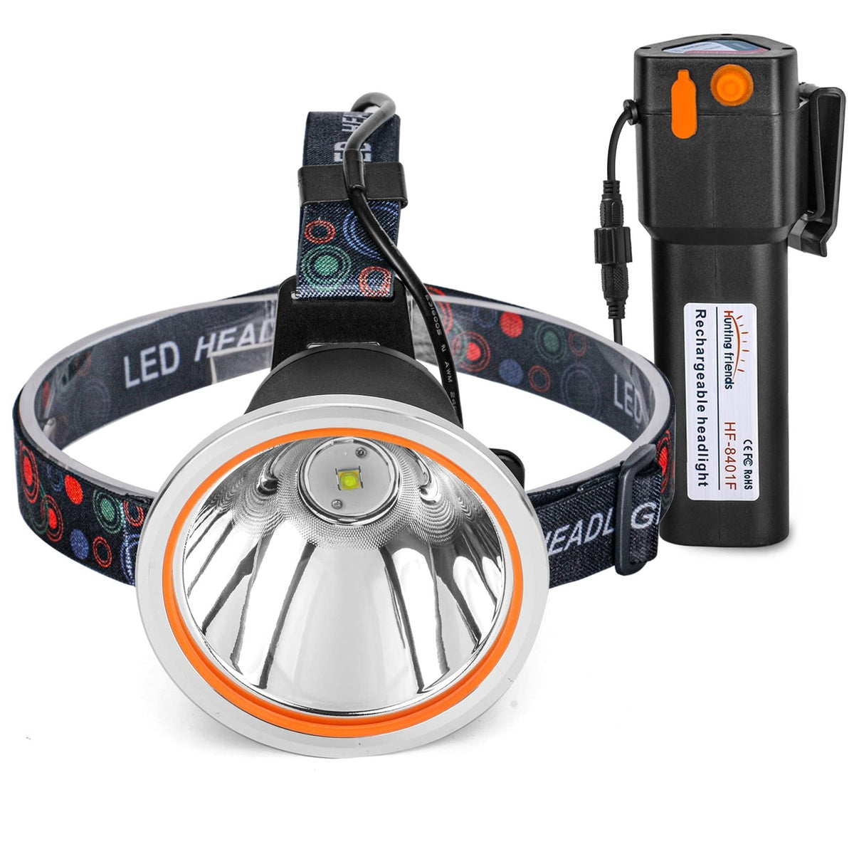 Browning Blackout Elite Headlamp - USB-C Rechargeable 860 Lumens