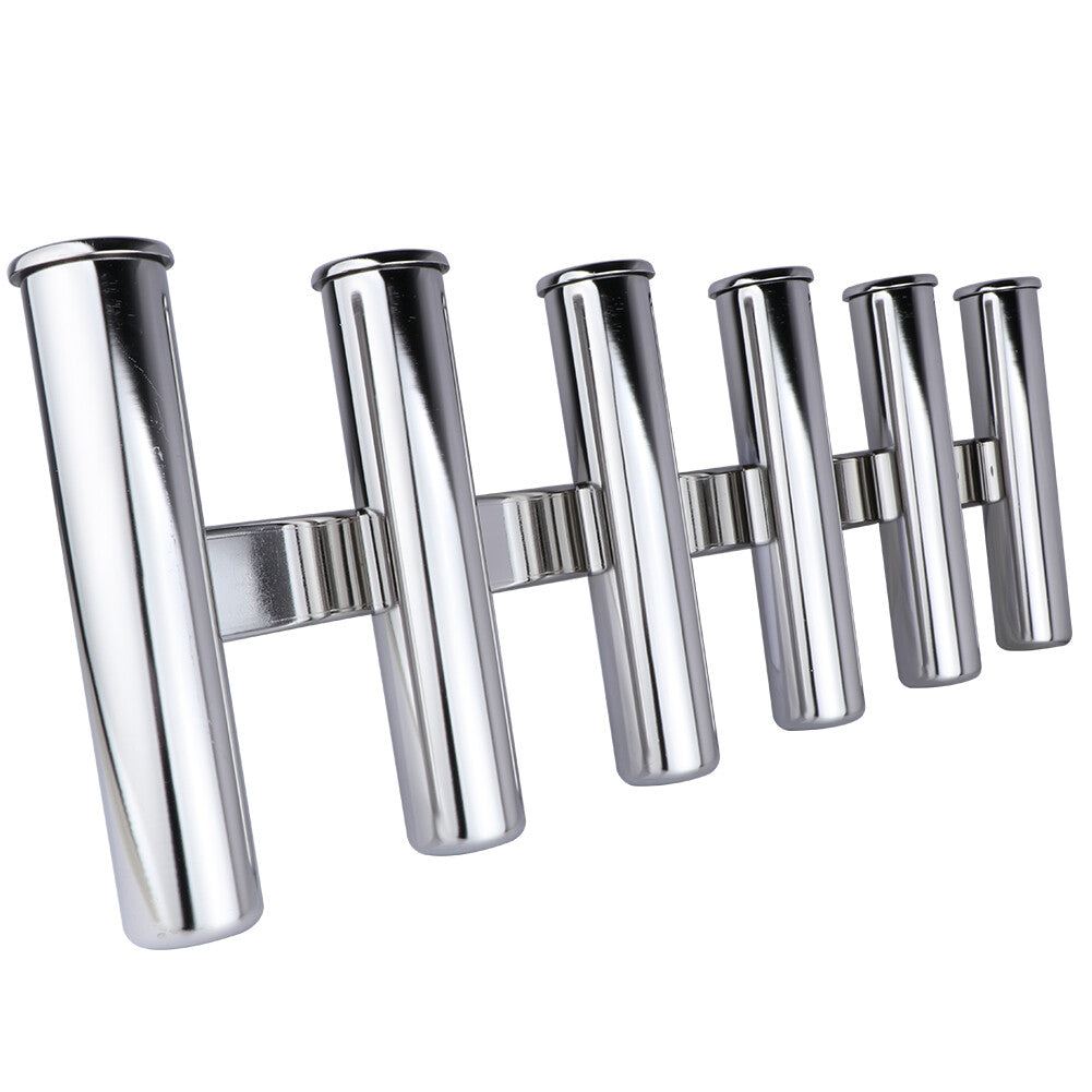 Multi-Tube Stainless Steel Fishing Rod Holder for Boat Truck RV Side Mount