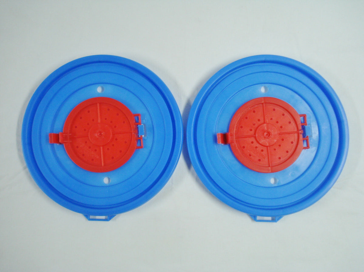 Fish Bait Bucket Lids for 5 & 6 Gallon Buckets with Aerator Bracket