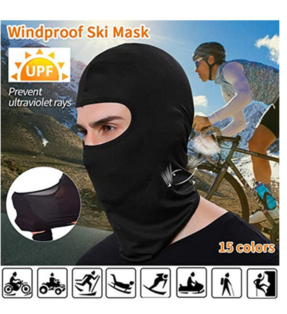 Summer Cooling Face Mask Neck Gaiter UV Protection Balaclava for Outdoor Activities