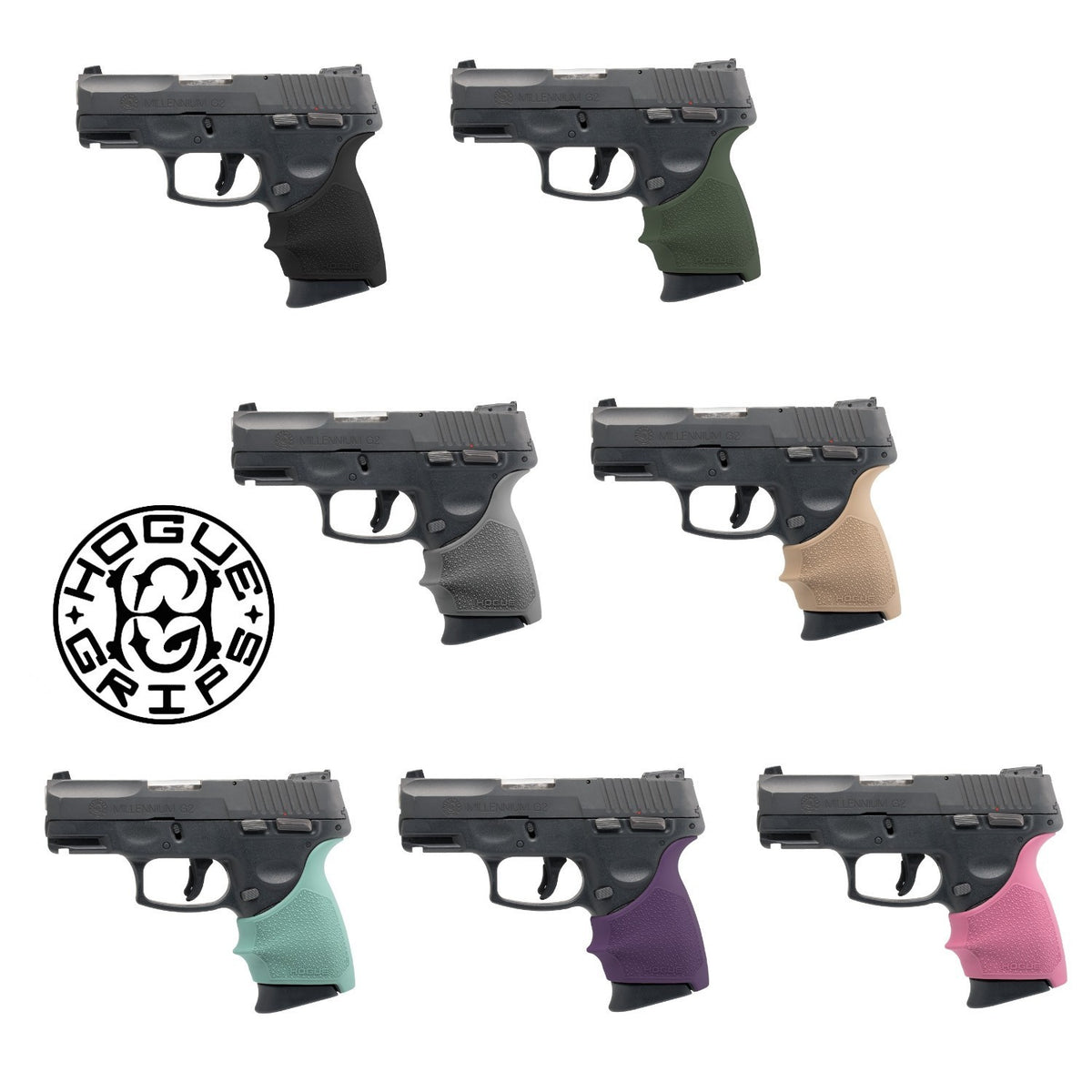 Pistol Grip Sleeve for Taurus G2c G3c G3XL PT-111 HandALL Beavertail Grip