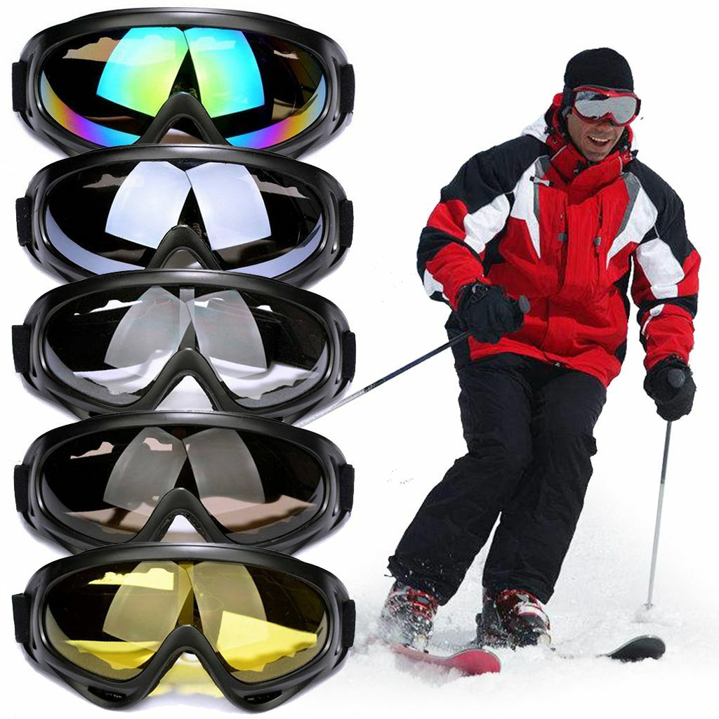Winter Ski & Snowboard Goggles Anti-Fog UV Protection Unisex
