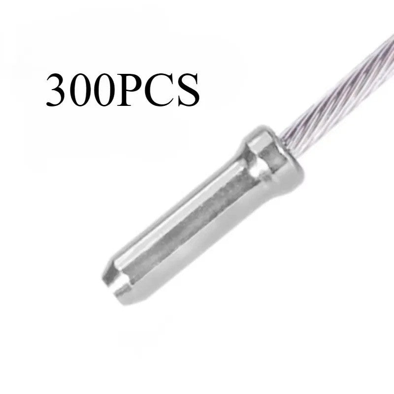Bike Brake Shift Cable End Caps - Bicycle Cable Ferrules Pack of 10-1000