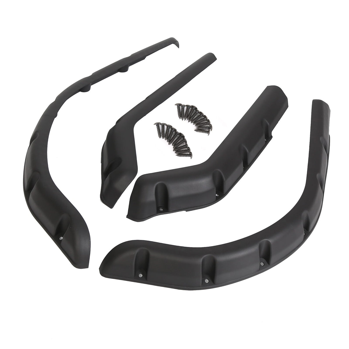 Golf Cart Fender Flares Set of 4 for EZGO TXT 1994-2013 – Black ABS Plastic