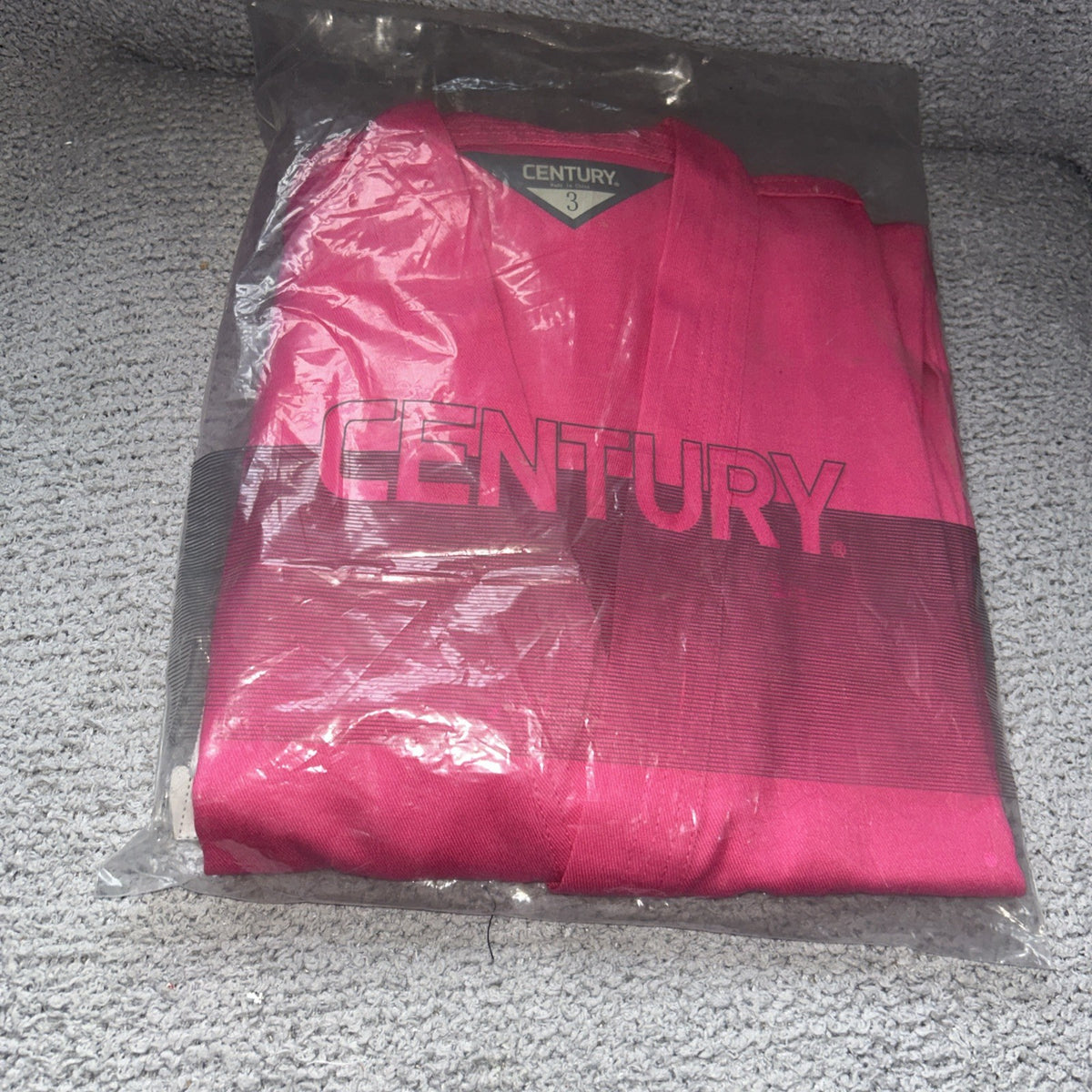 Lightweight Martial Arts Uniform Size 3 Pink with Belt for Students