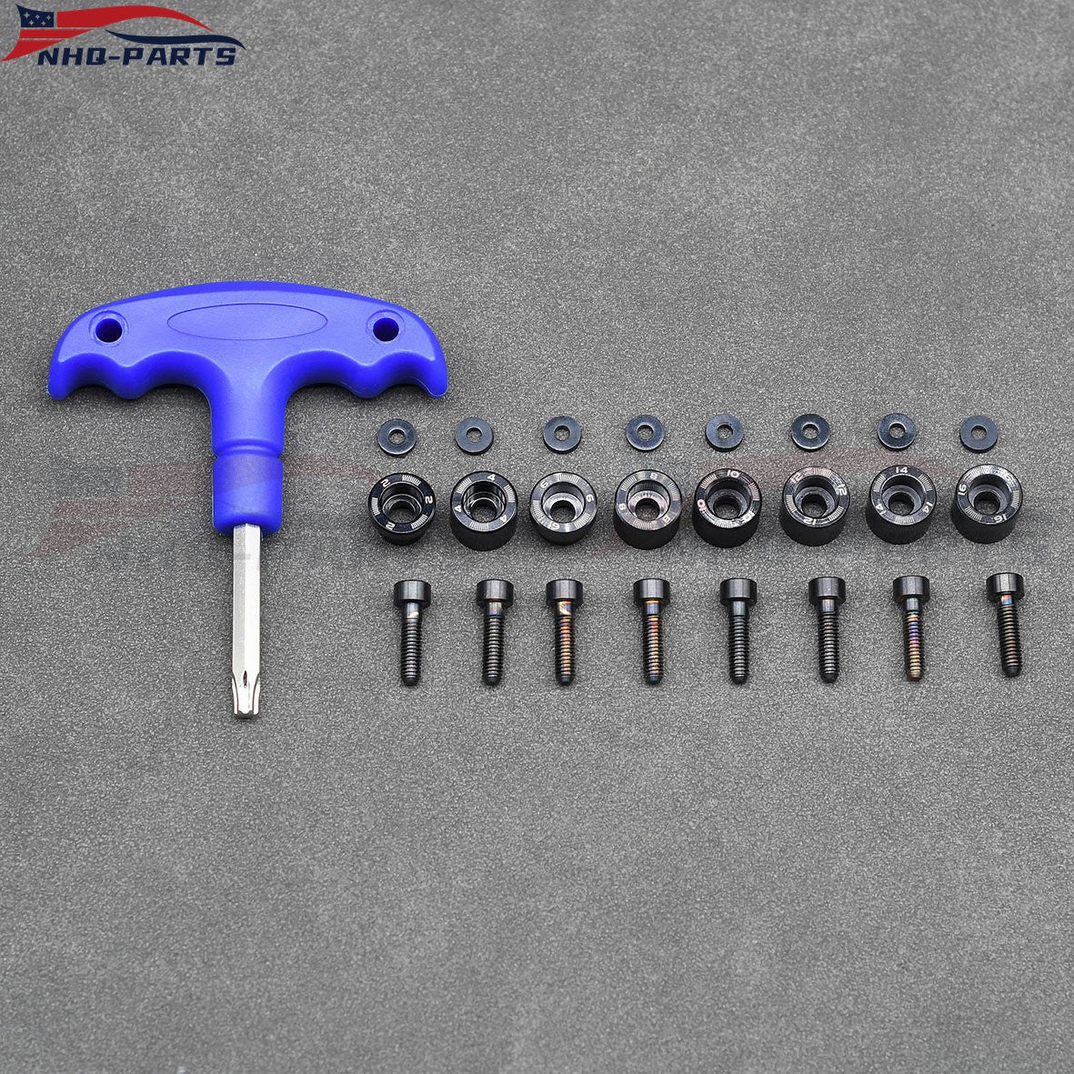 Golf Weights Tool Kit for Taylormade Qi35 & LS Driver 2g-16g Set