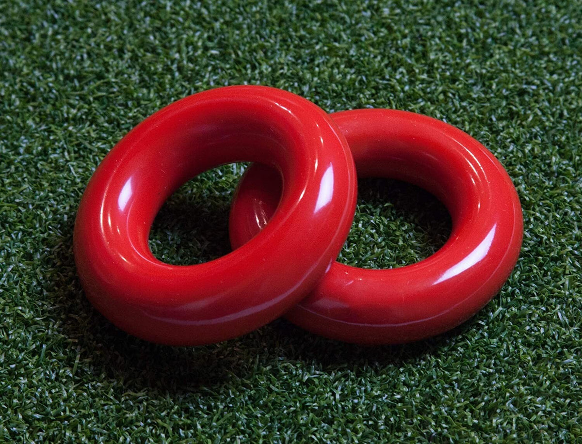 Golf Swing Weight Rings 2-Pack - Improve Muscle Memory & Club Control