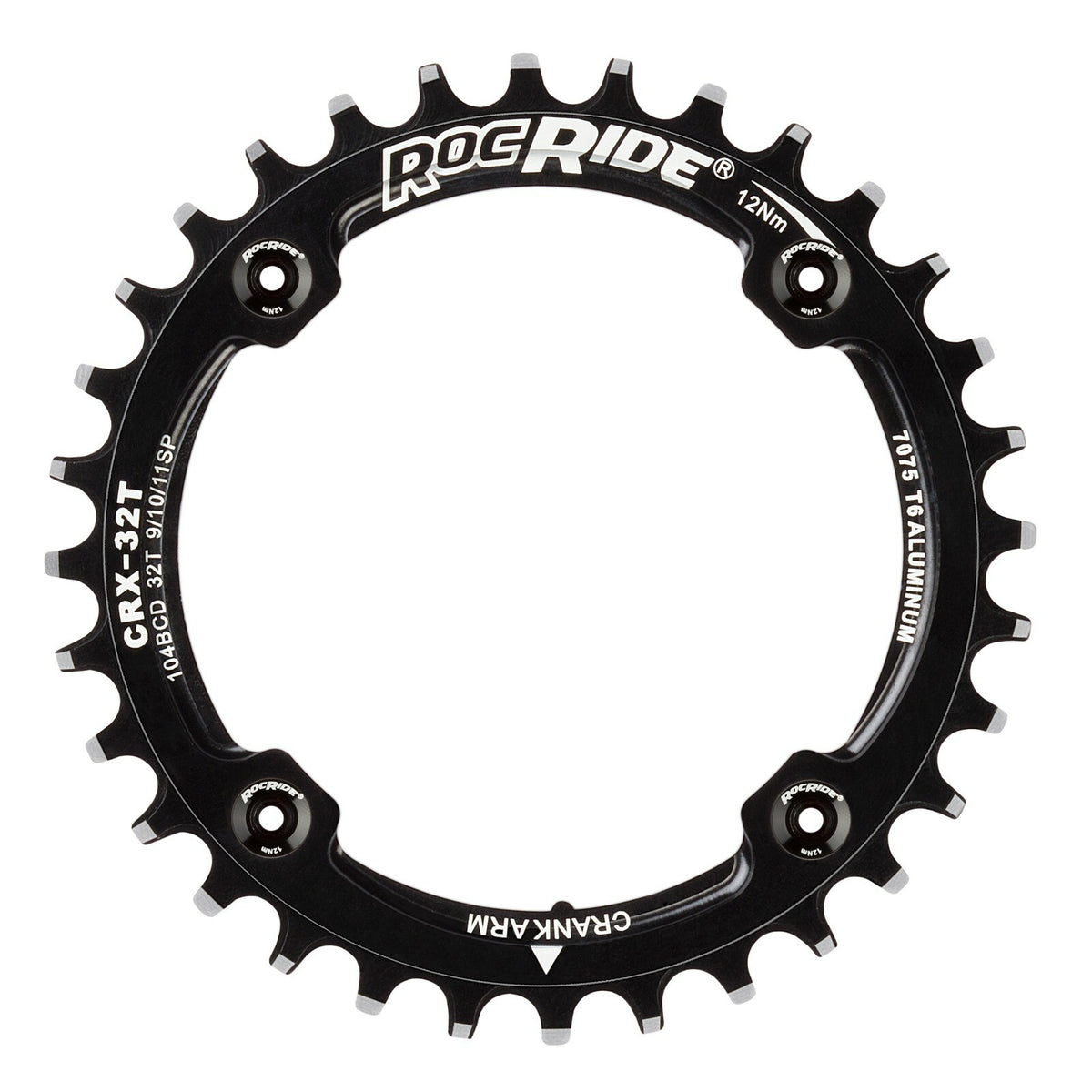 Bicycle Narrow Wide Chainring 104 BCD for 9/10/11 Speed - 30T or 32T Options