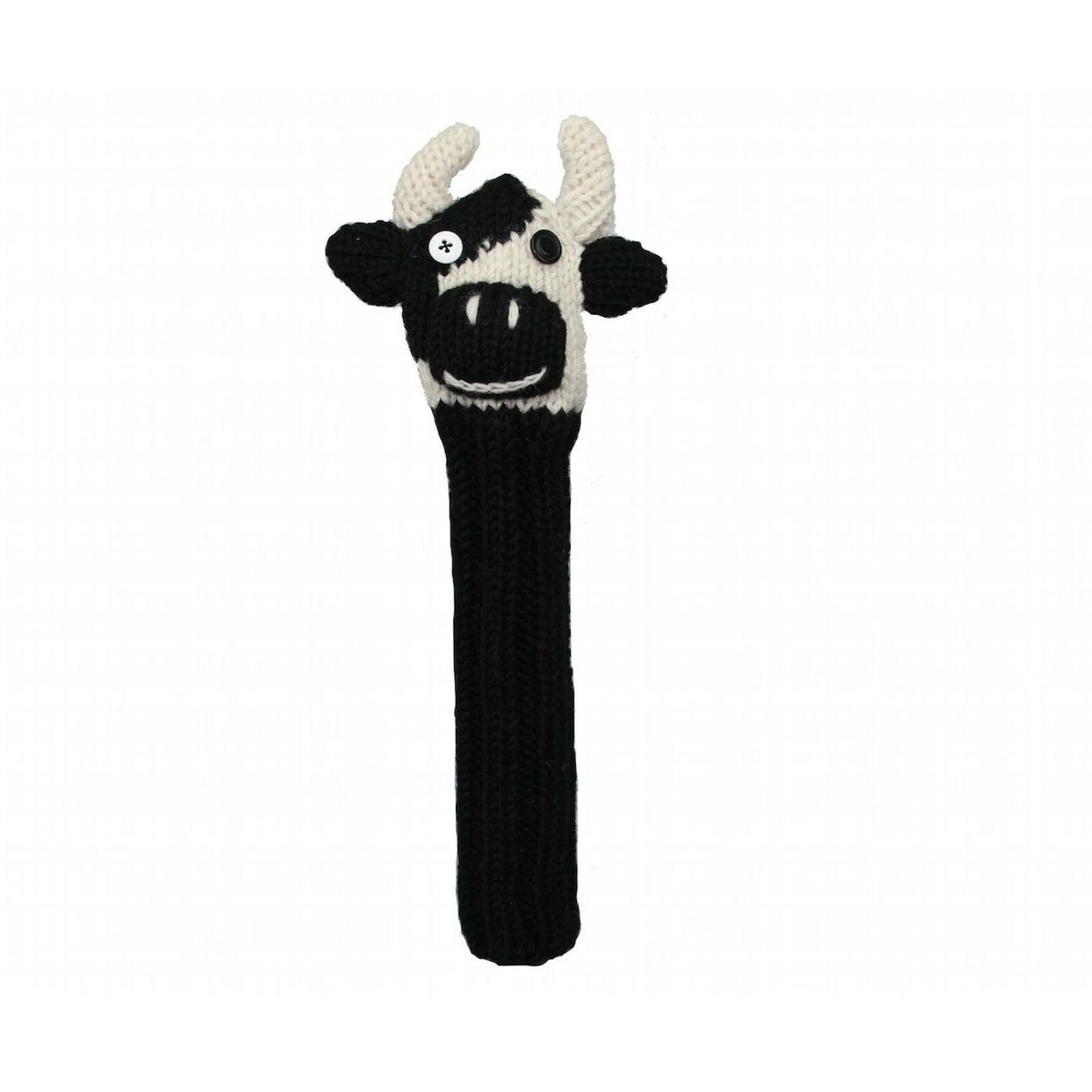 Golf Alignment Stick Cover Wool Animal Knit Golf Accessory Multiple Styles