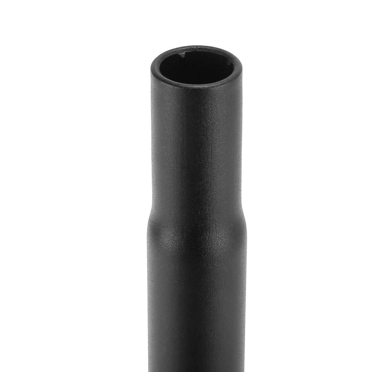 Aluminum Alloy Bicycle Seat Post 450mm x 25.4mm Without Scale Mark Black