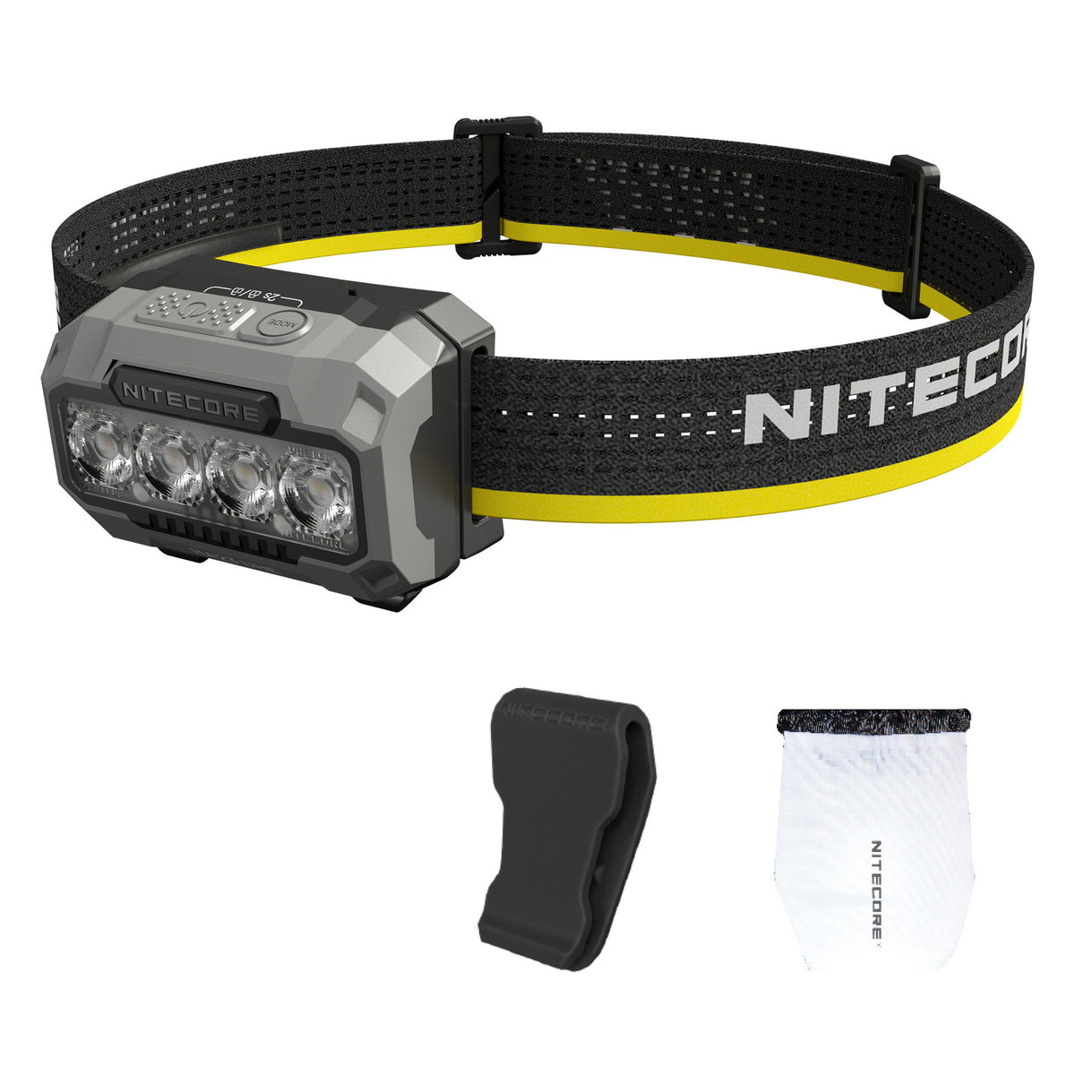 Nitecore AAA Headlamp with Multi-Color Temperatures, 600 Lumens