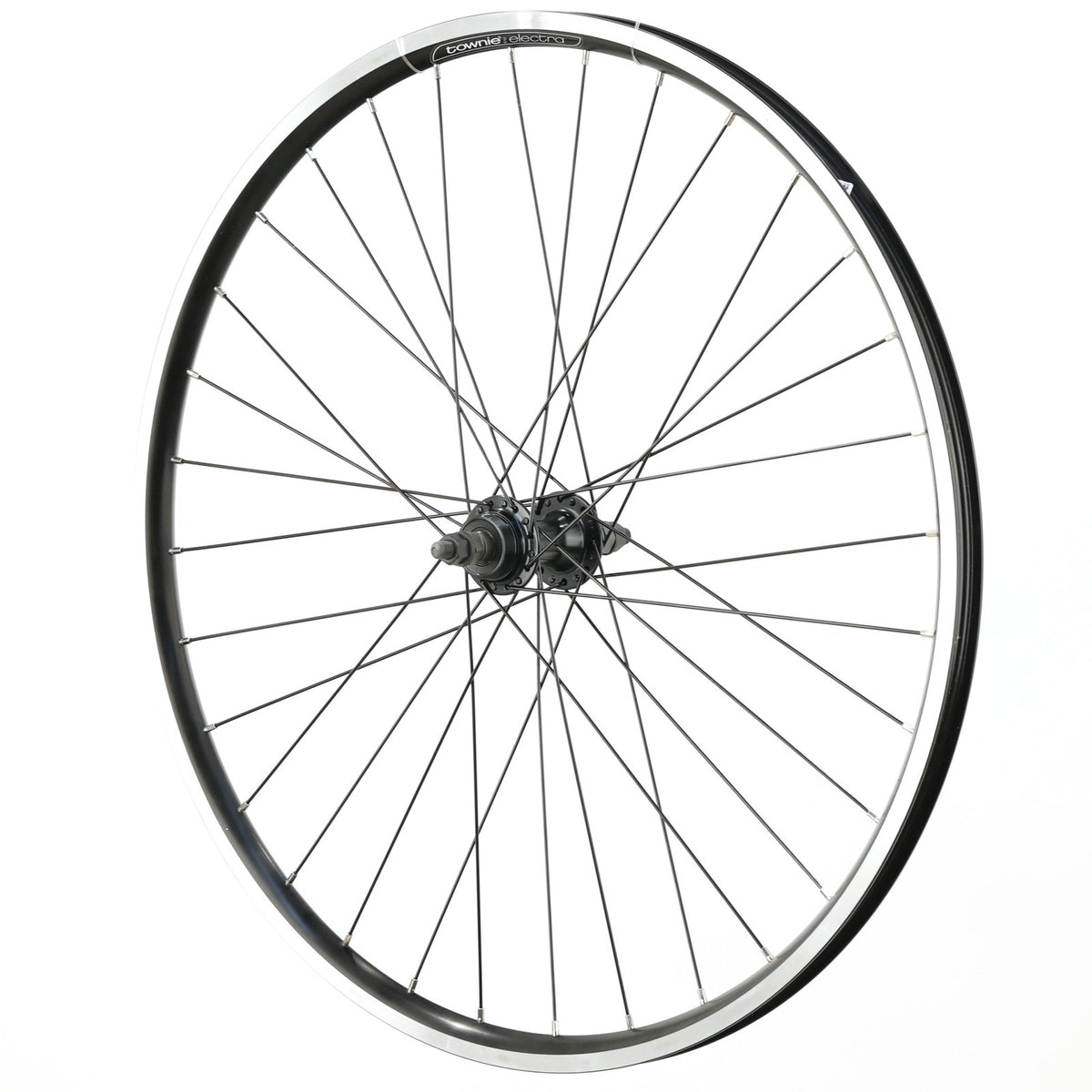 Electra Townie 1 26-Inch Rear Bicycle Wheel with Rim Brake & Threaded Hub