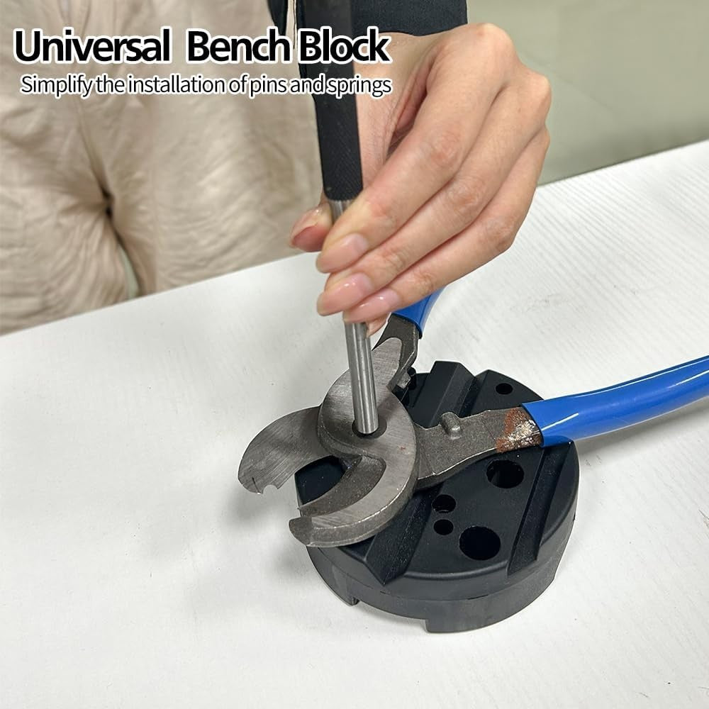 14-Piece Gunsmithing Repair Tool Set with Hammer and Block