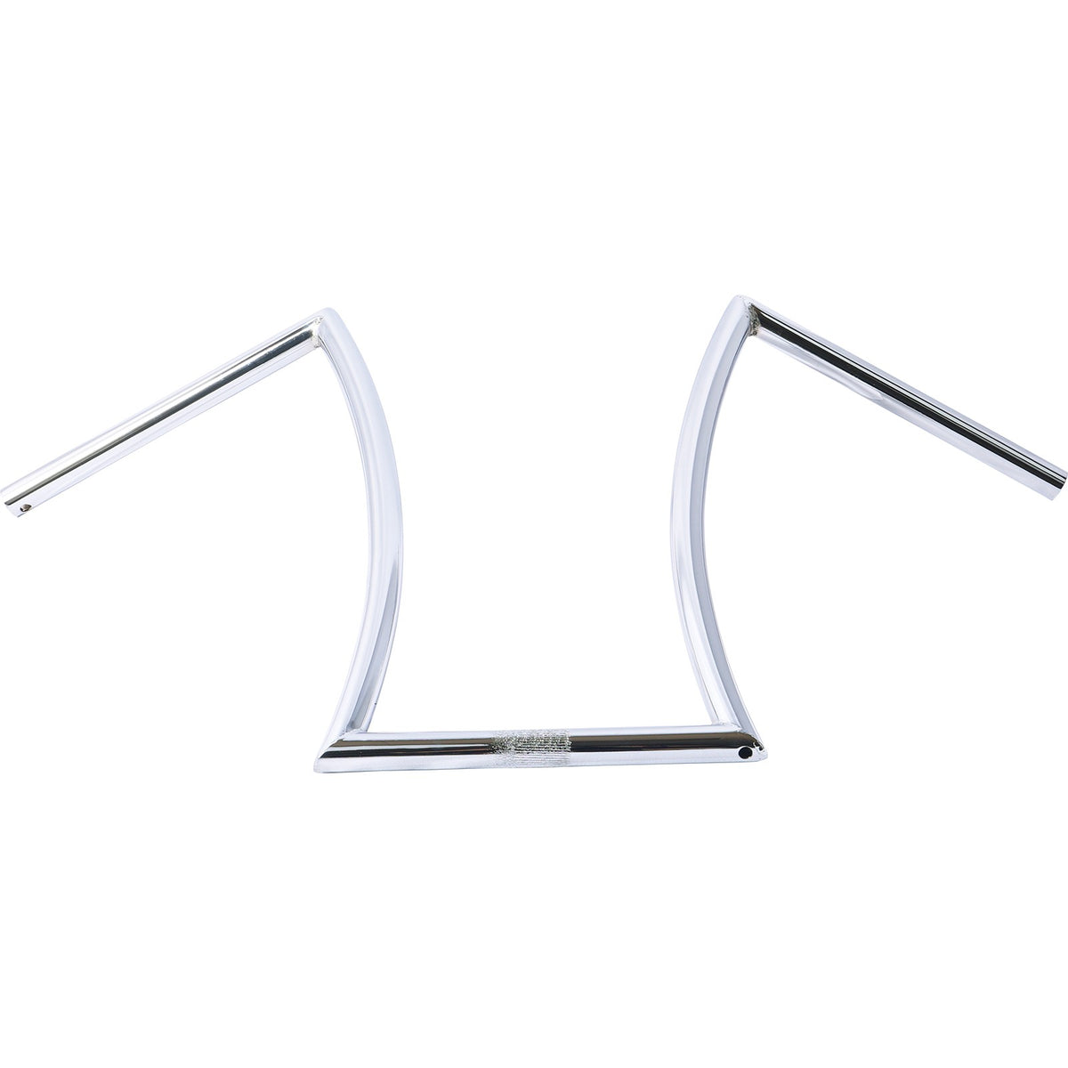 15-Inch High Rise Handlebar for Cruiser Bikes 7/8" Clamp Chrome Steel