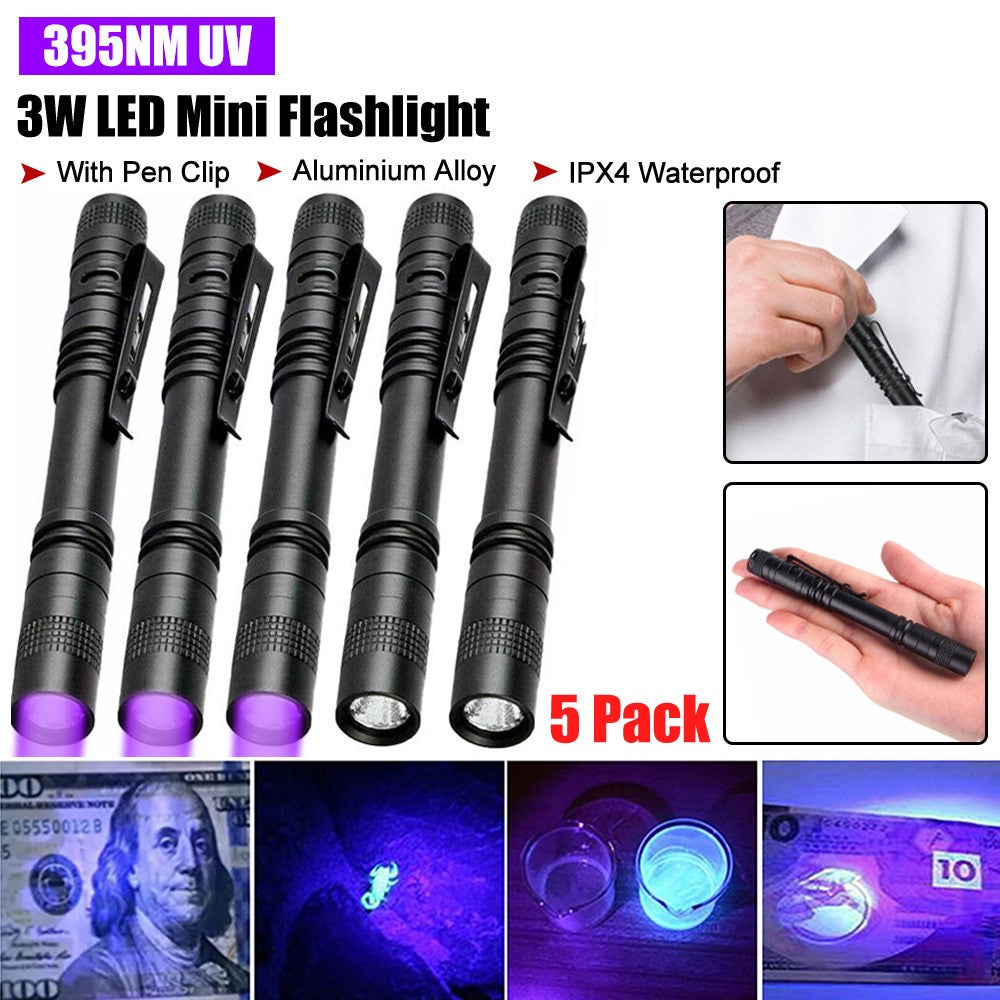UV Flashlight Torch for Pet Stain Detection Rechargeable UV Light