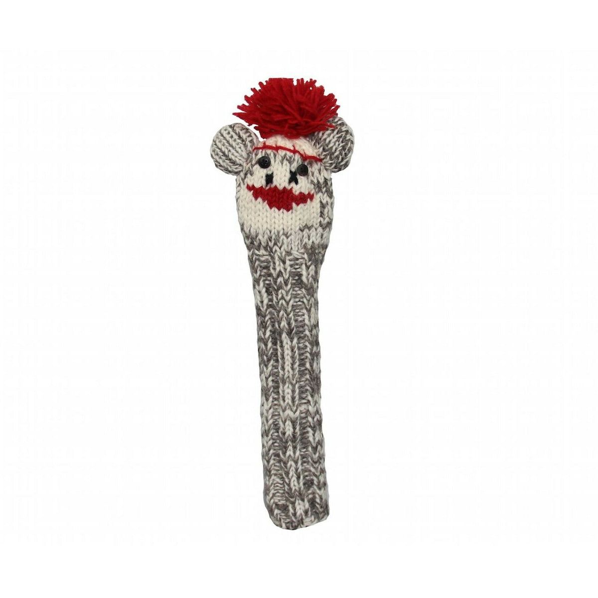 Golf Alignment Stick Cover Wool Animal Knit Golf Accessory Multiple Styles