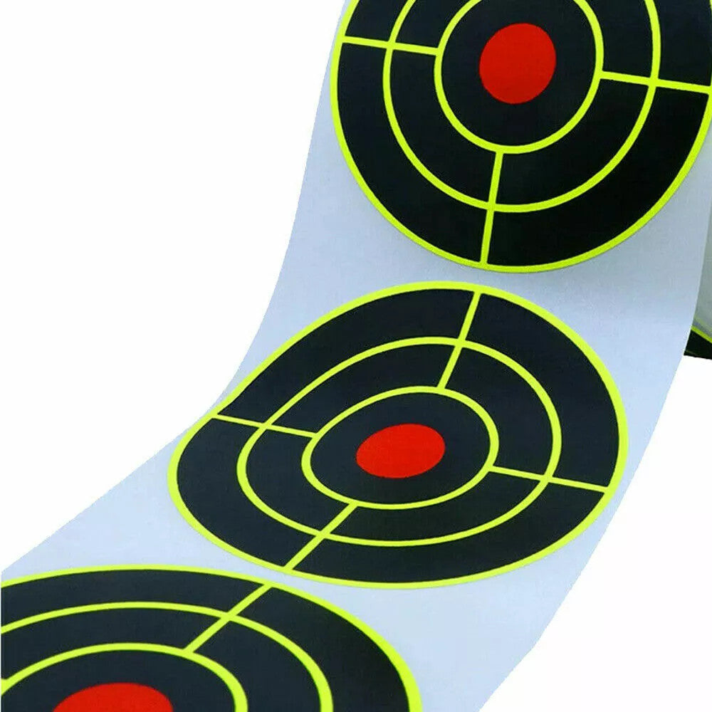 250Pcs 3-Inch Self-Adhesive Shooting Targets for Practice and Training