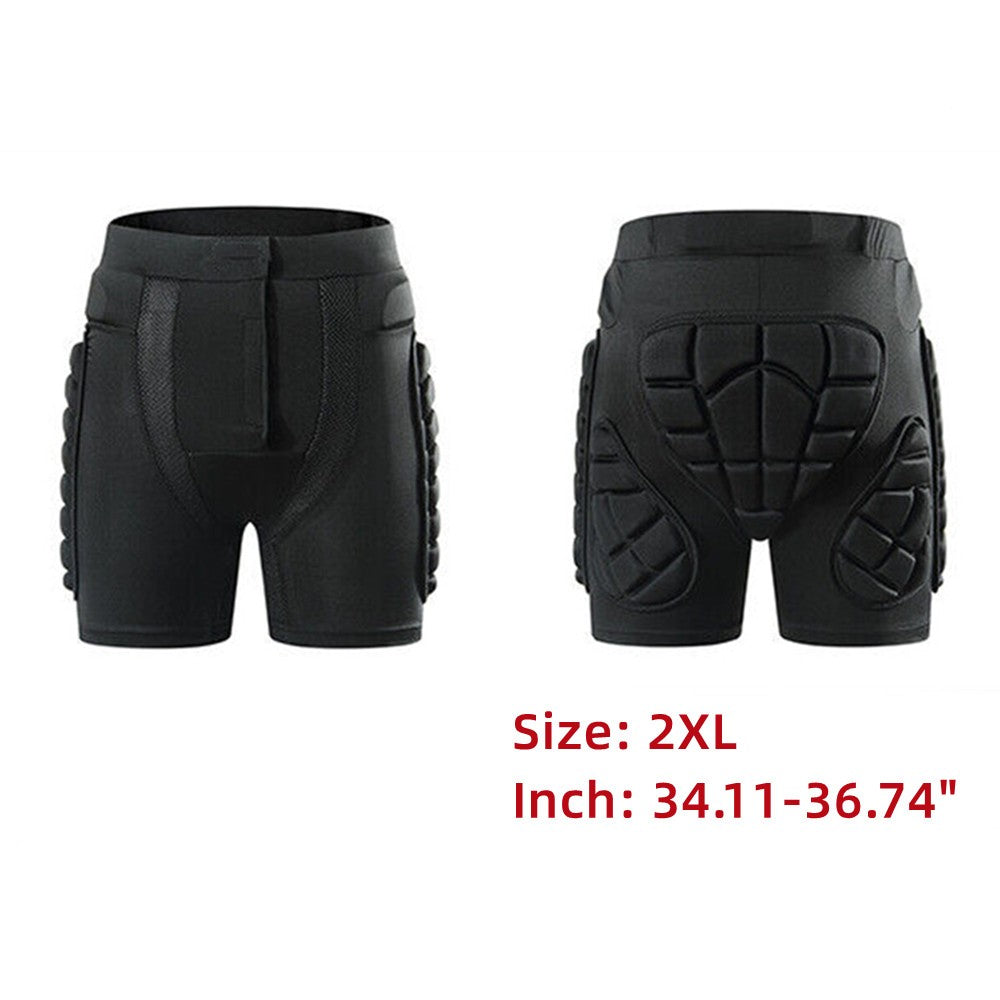 3D EVA Hip Padded Impact Shorts for Ski Snowboard Skateboard Protection