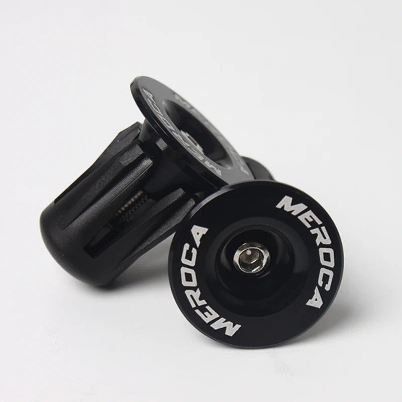 Aluminum Bicycle Handlebar End Plugs - MTB Road & Mountain Bike Caps