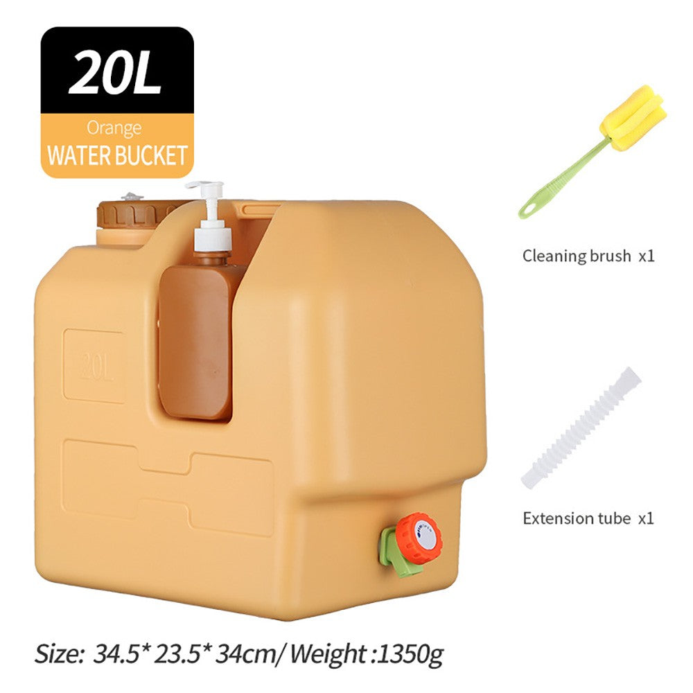 5 Gallon Water Container with Spigot BPA Free Camping Water Jug