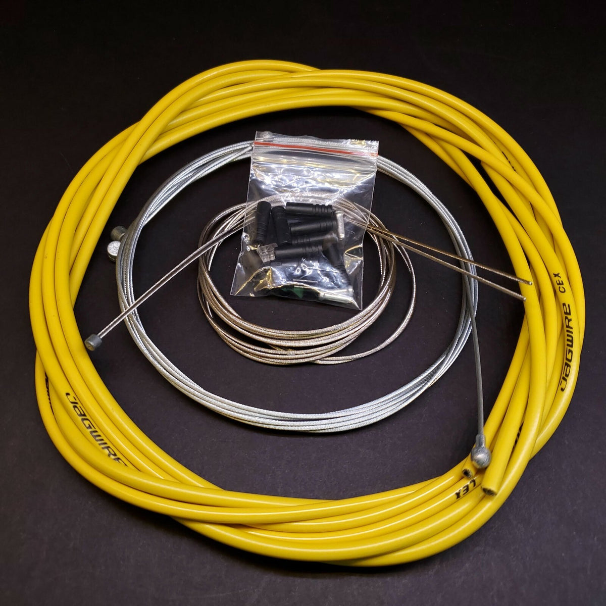 Bicycle Shift and Brake Cable Kit - Universal MTB & Road Bike Cables, Housing, Ferrules
