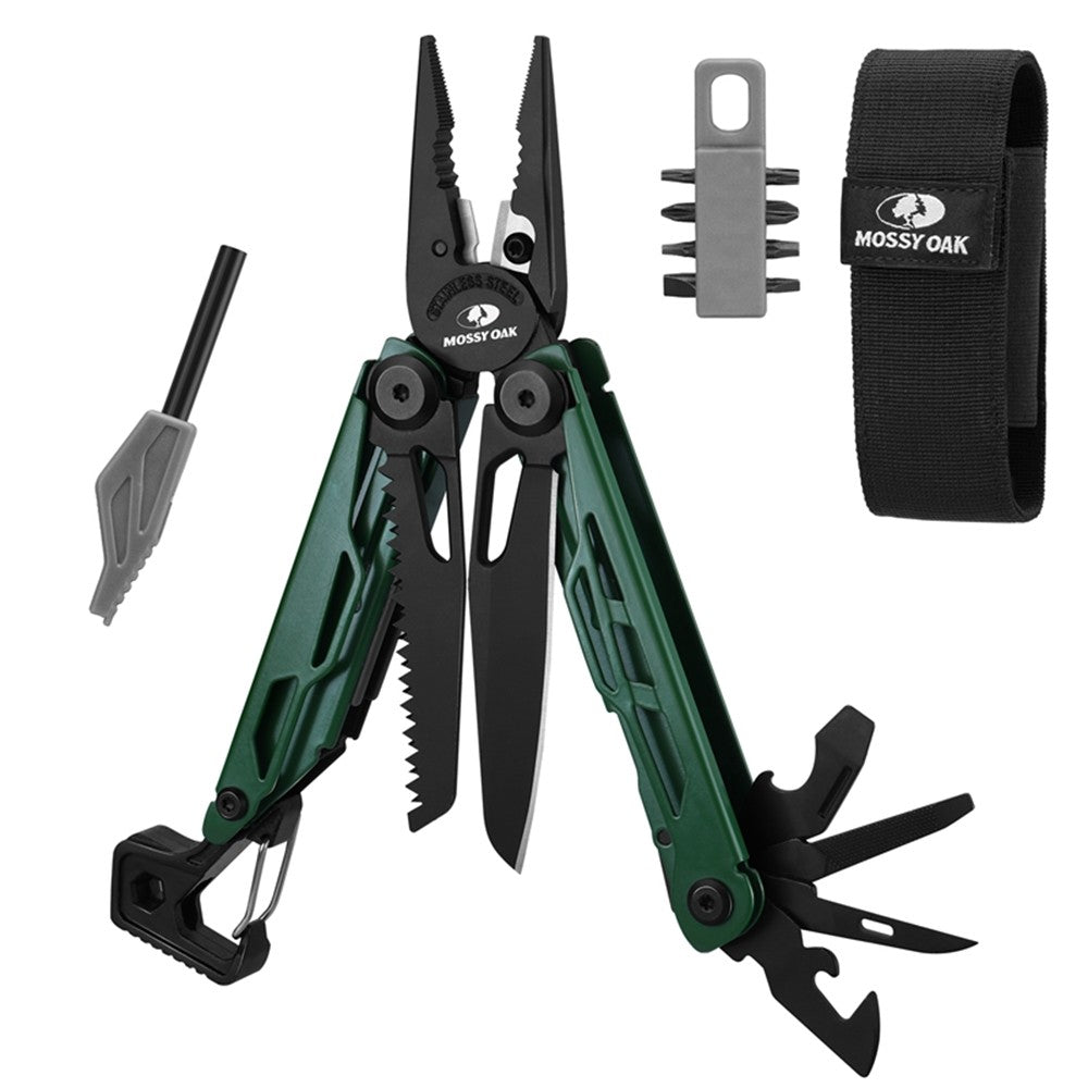 Multitool 27-in-1 Pocket Knife with Screwdriver Wrench Pliers Saw