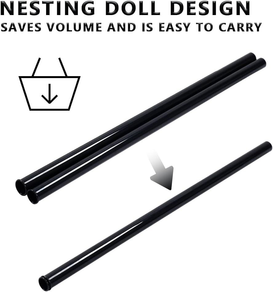 Golf Club Tube Organizer Set - 14pcs 34-inch Plastic Dividers with 1.25" & 1.5" Inner Diameter