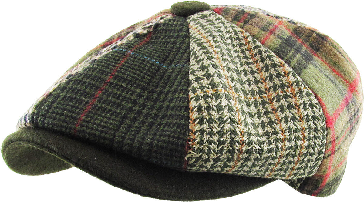 Men's Ivy Cap Golf Driving Flat Newsboy Cabbie Winter Hat
