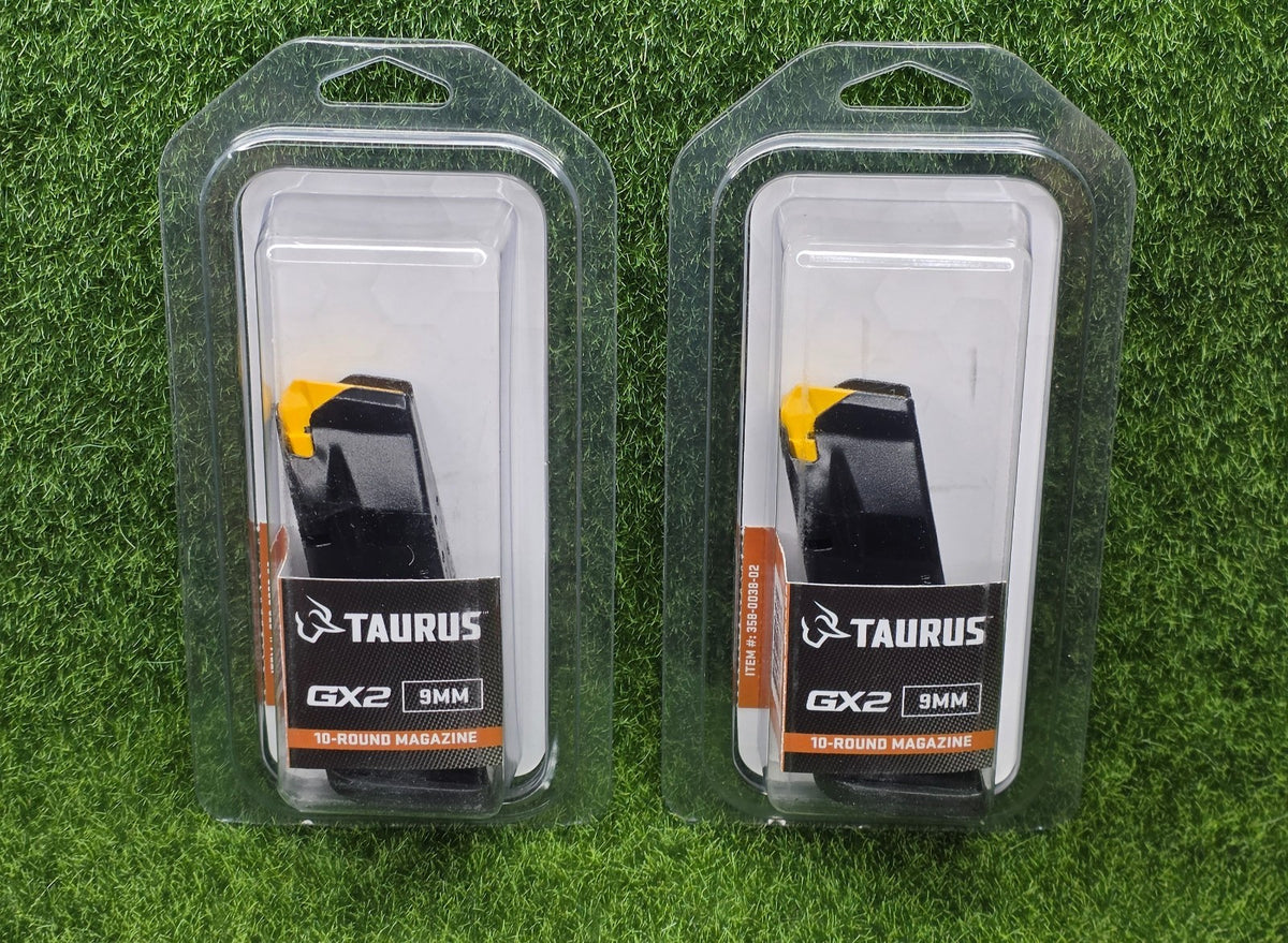 9mm Pistol Magazine 10-Round OEM Black Steel for Taurus GX2
