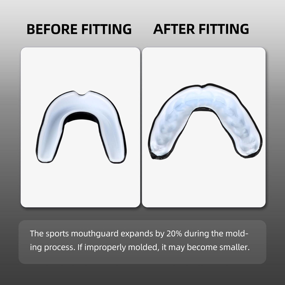 Kids Sports Mouthguard 6 Pack with Case for Boxing MMA Football