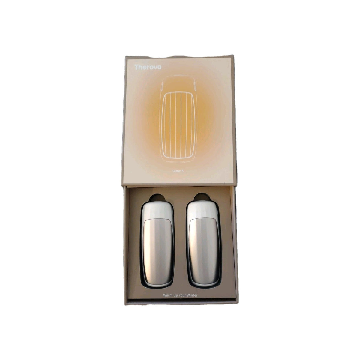 Rechargeable Hand Warmer Set - Portable Rose Gold Hand Warmers for Winter
