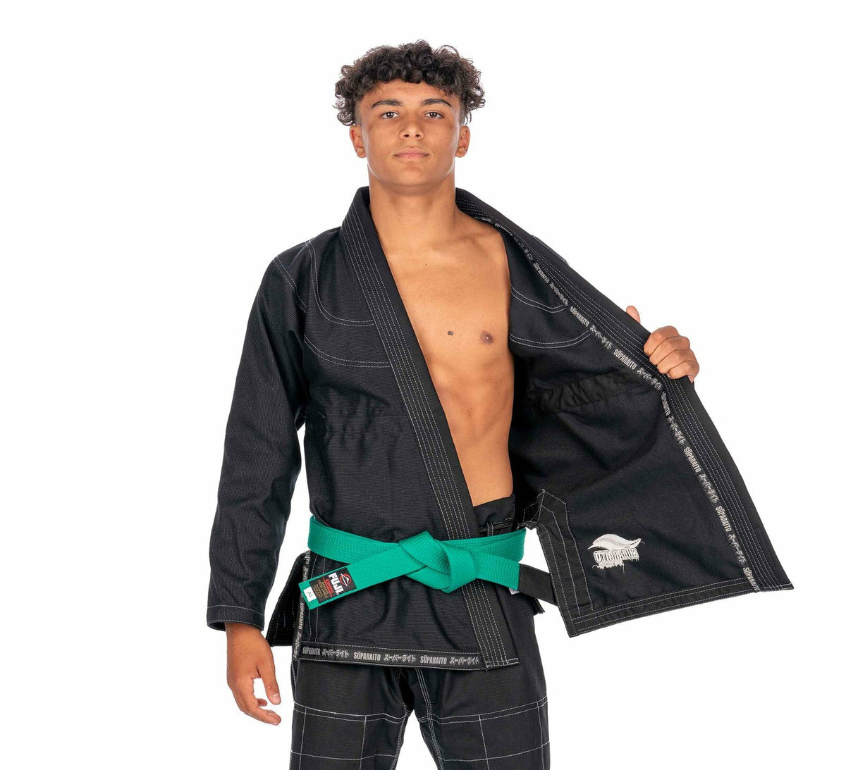 Kids Brazilian Jiu Jitsu Gi Lightweight Suparaito BJJ Uniform - Multiple Sizes
