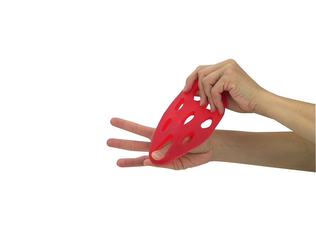 Theraband Hand Xtrainer Non-Latex Hand Therapy Exerciser - Red Soft