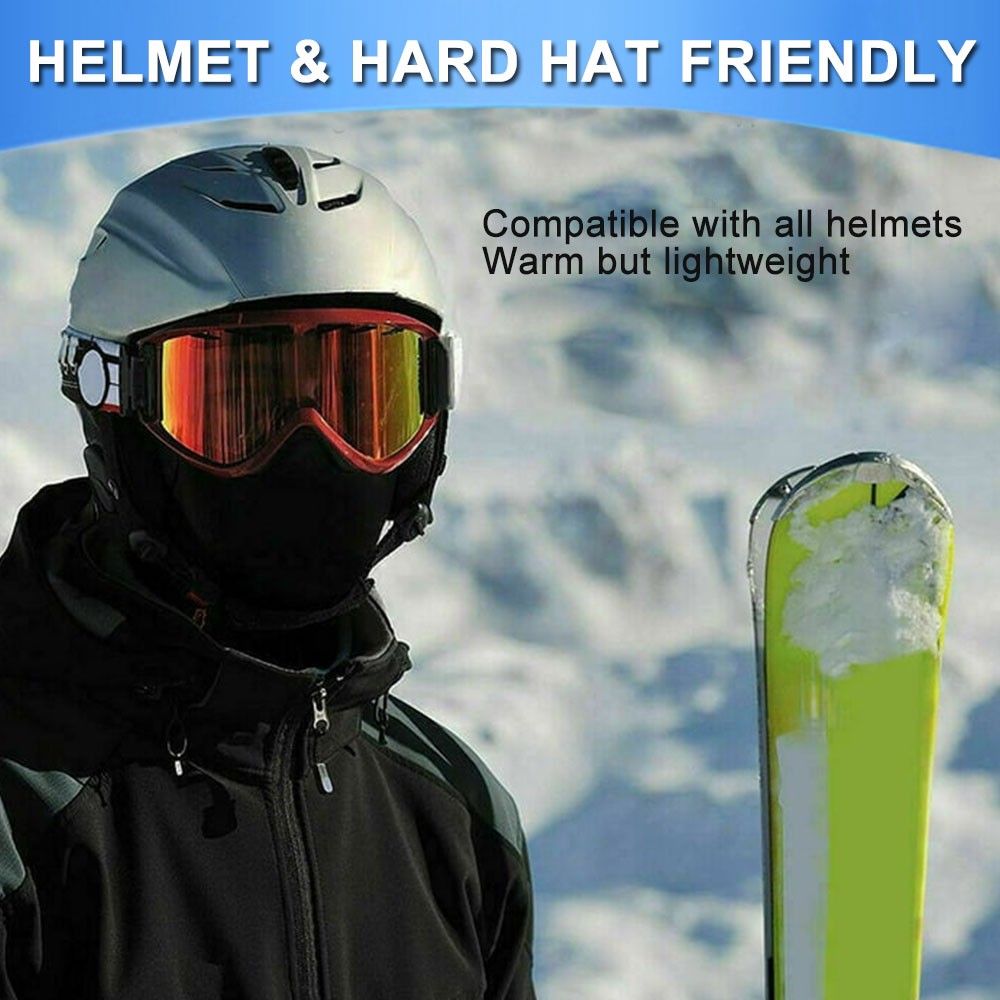 Winter Balaclava Ski Mask Full Face Fleece Neck Windproof Warm for Cold Weather